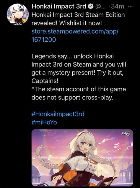 r/houkai3rd|Honkai Impact 3rd on Steam.